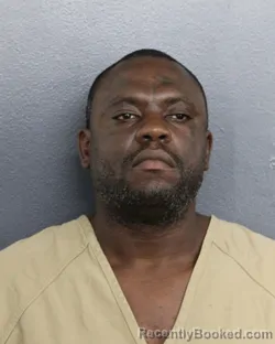 Mugshot of Tetric Breon Jones booked in Broward County, Florida on August 6, 2026