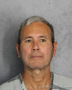 Mugshot of Jose Gonzalez Miranda booked in Broward County, Florida on August 19, 2026
