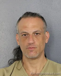 Mugshot of Victor Peter Montello booked in Broward County, Florida on August 20, 2026