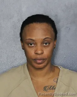 Mugshot of Kendra Kathy Wallace booked in Broward County, Florida on August 20, 2026