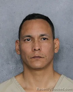 Mugshot of Daniel Jesus Blanco Diaz booked in Broward County, Florida on August 22, 2026
