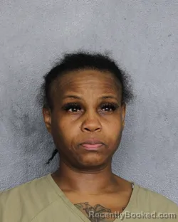 Mugshot of Camillia Genevieve Brown booked in Broward County, Florida on August 22, 2026