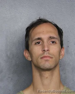 Mugshot of Nathan Gary Gress booked in Broward County, Florida on September 22, 2026