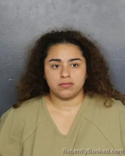 Mugshot of Ana Jennifer Solorano booked in Broward County, Florida on September 24, 2026