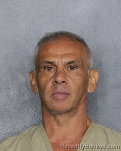 Mugshot of Roberto Gabriel Narvaez booked in Broward County, Florida on September 22, 2026