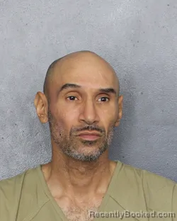 Mugshot of Thomas Rivera booked in Broward County, Florida on September 25, 2026