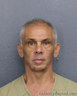 Mugshot of Roberto Gabriel Narvaez booked in Broward County, Florida on October 10, 2026