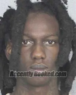 Booking photo from Broward County, Florida