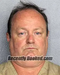 Booking photo from Broward County, Florida