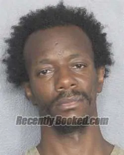 Booking photo from Broward County, Florida