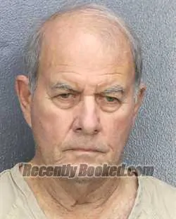 Booking photo from Broward County, Florida