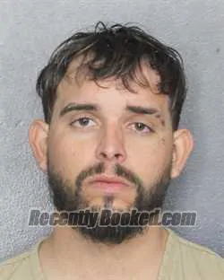 Booking photo from Broward County, Florida