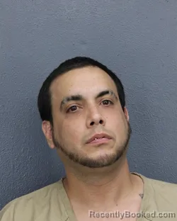 Mugshot of TONY ORTIZ booked in Broward County, Florida on June 13, 2026