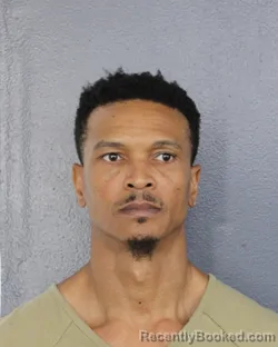 Mugshot of Anthony E Fairclough booked in Broward County, Florida on October 13, 2026
