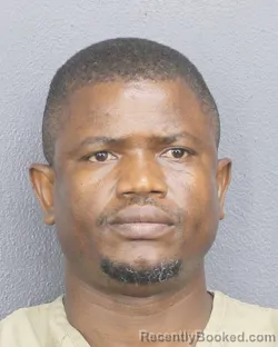 Mugshot of OBINNA HENRY OKEKE booked in Broward County, Florida on May 18, 2026