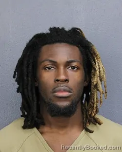 Mugshot of Davonte Raheem Walker booked in Broward County, Florida on September 30, 2026