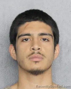 Mugshot of CRISTIAN ALEJANDRO ECHEANDIA booked in Broward County, Florida on March 13, 2026