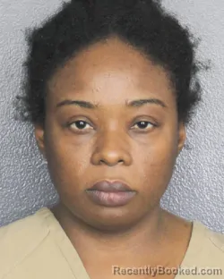 Mugshot of ANDREE III JUNE FADIA VOLCY booked in Broward County, Florida on April 28, 2026