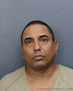 Mugshot of Lazaro Breton Kelly booked in Broward County, Florida on October 10, 2026