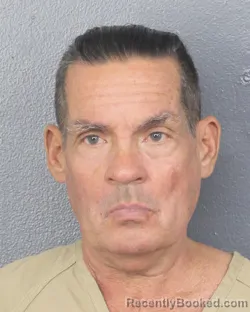 Booking photo from Broward County, Florida