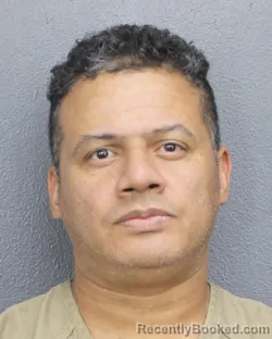 Booking photo from Broward County, Florida