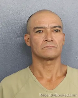Mugshot of FREDDIE RODRIGUEZ booked in Broward County, Florida on July 6, 2026