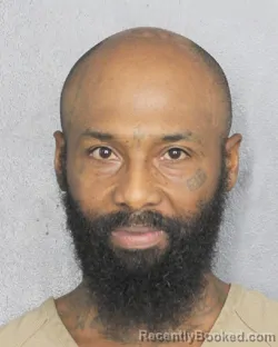 Booking photo from Broward County, Florida