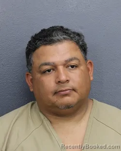 Mugshot of Franklin Jonathan Martinez Lara booked in Broward County, Florida on July 14, 2026