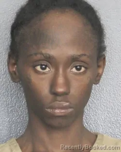 Booking photo from Broward County, Florida