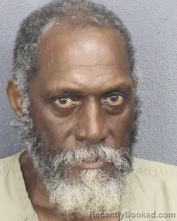 Mugshot of RONALD CARNELL OLIVER booked in Broward County, Florida on March 8, 2026