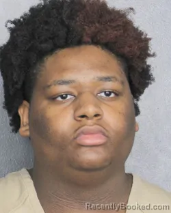 Mugshot of AIDEN CLAUDE JOHNSON booked in Broward County, Florida on March 9, 2026