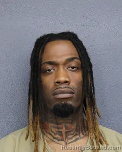 Mugshot of Jakario Rashad Coleman booked in Broward County, Florida on August 1, 2026