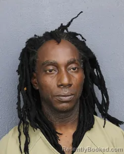 Mugshot of Lawerance Lancelot Bernard booked in Broward County, Florida on August 2, 2026
