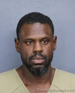Mugshot of Elliott Keith Adams booked in Broward County, Florida on August 8, 2026