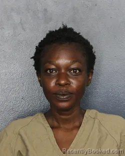 Mugshot of Marie Dominique Vertus booked in Broward County, Florida on August 22, 2026