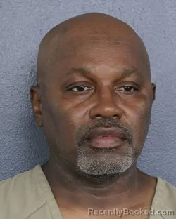 Mugshot of Terence Briggance Warren booked in Broward County, Florida on August 31, 2026