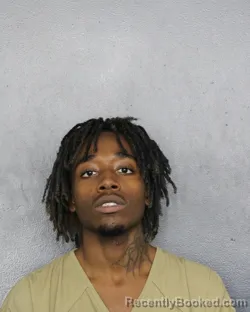 Mugshot of Atravion Deandre Legrier booked in Broward County, Florida on September 26, 2026