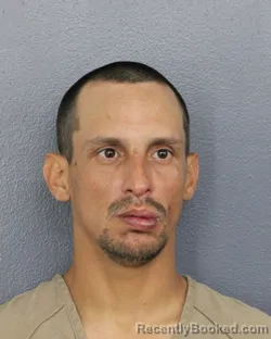 Mugshot of Christopher Richard Martinez booked in Broward County, Florida on September 27, 2026