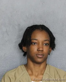 Mugshot of Cynara Khadijha Alexander booked in Broward County, Florida on October 2, 2026