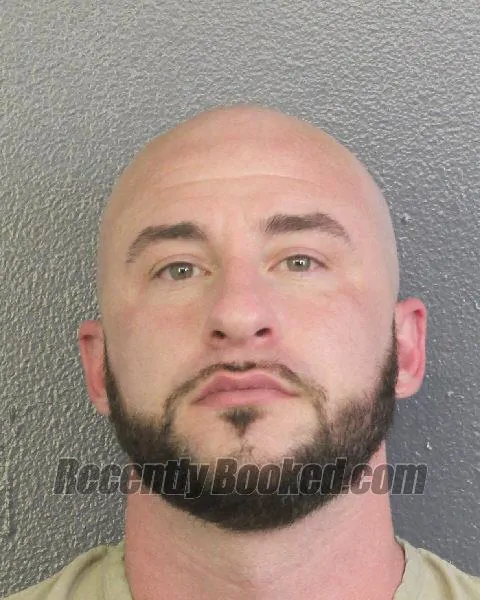 Booking photo from Broward County, Florida