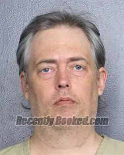 Booking photo from Broward County, Florida