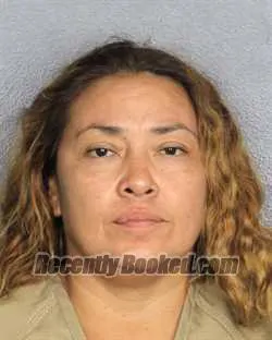 Booking photo from Broward County, Florida