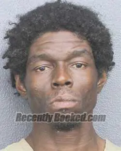 Booking photo from Broward County, Florida