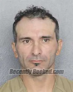 Booking photo from Broward County, Florida
