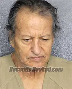 Booking photo from Broward County, Florida