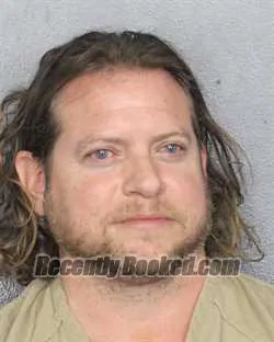 Booking photo from Broward County, Florida