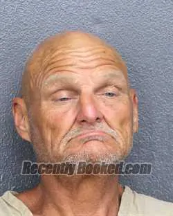 Booking photo from Broward County, Florida