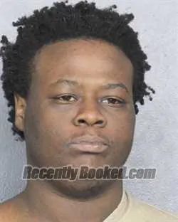 Booking photo from Broward County, Florida