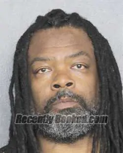 Booking photo from Broward County, Florida