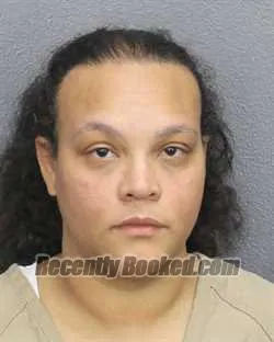 Booking photo from Broward County, Florida